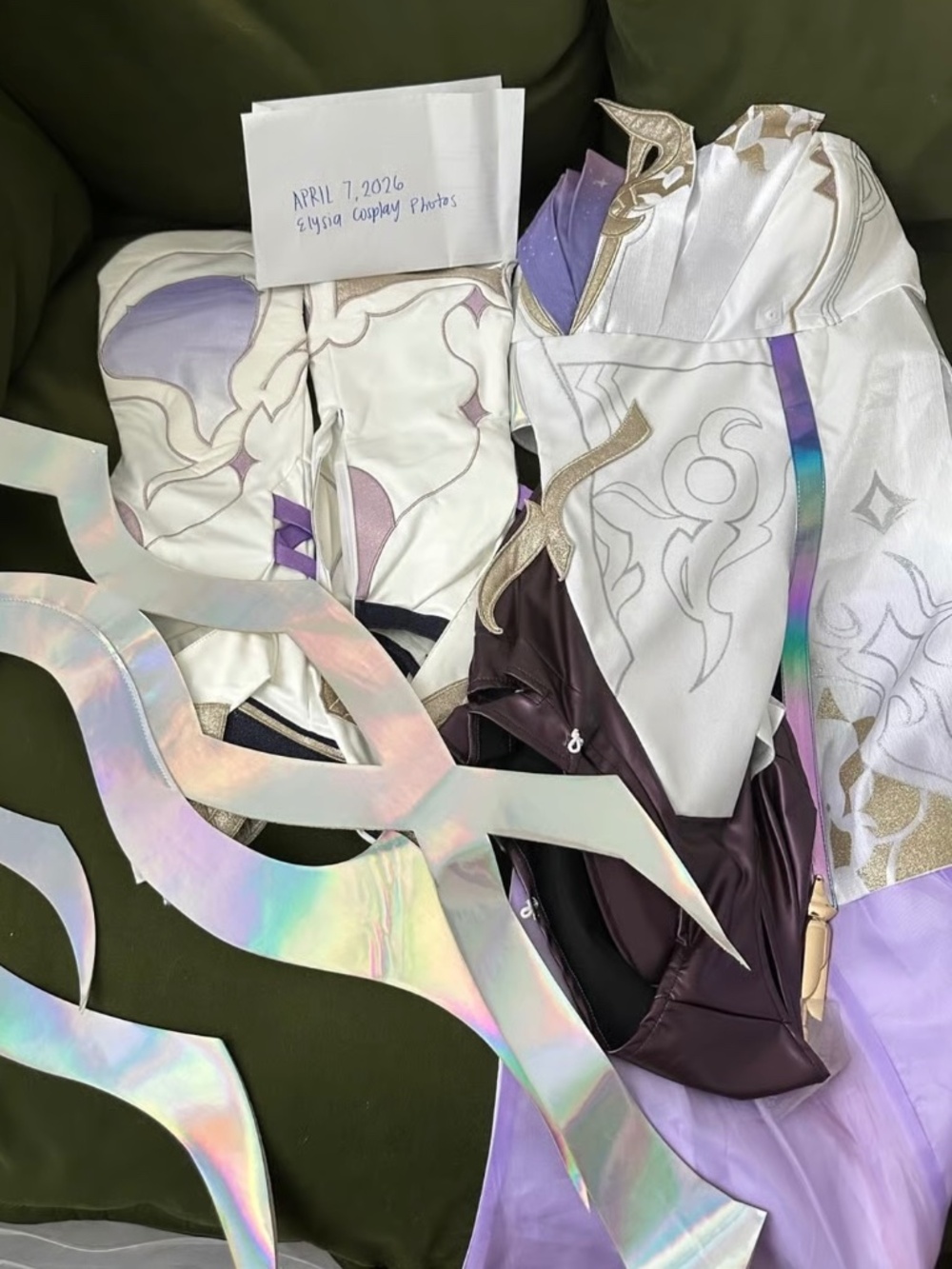 DOKI DOKI COSPLAY- SSR Honkai Impact 3rd Elysia Costume
